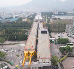 重慶茶惠大道高架橋建設(shè)